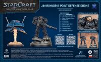 Archon Studio - Starcraft TMG: Terran Hero Expansion Set: Jim Raynor & Point Defense Drone