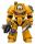 Warhammer 40,000 Actionfigur Imperial Fists Terminator 1 with Power Sword and Storm Bolter 14 cm