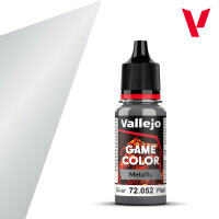 VALLEJO Game Color Silver 72.052 18ml Dropper Bottle