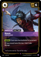 Kayn, Unleashed OGN-189/298