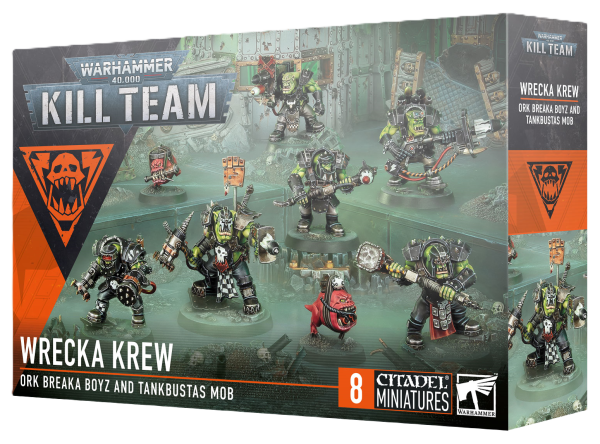 Warhammer 40K Kill Team Wrecka Crew / Abrissbande der Orks