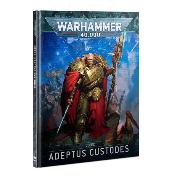 Warhammer 40K Codex Custodes ENGLISCH