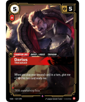 Darius, Trifarian OGN-027/298