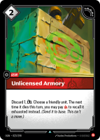 Unlicensed Armory OGN-023/298