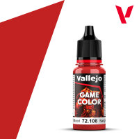 VALLEJO Game Color Scarlet Blood 72.106 18ml Dropper Bottle