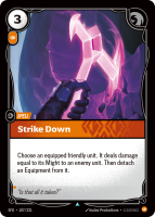Strike Down SFD-107/221
