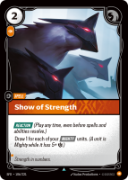Show of Strength SFD-106/221