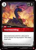 Void Hatchling SFD-018/221