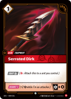 Serrated Dirk SFD-009/221