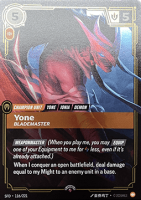 Yone, Blademaster 116