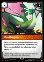 Fae Dragon 101