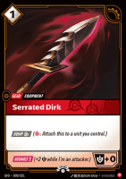Serrated Dirk 009