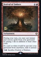 Festival of Embers (Foil) (Bloomburrow Promos #134s)