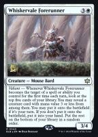 Whiskervale Forerunner (Foil) (Bloomburrow Promos #40s)