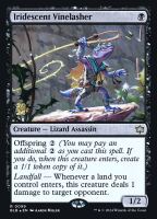 Iridescent Vinelasher (Foil) (Bloomburrow Promos #99s)
