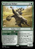 Brightcap Badger // Fungus Frolic (Bloomburrow Commander...