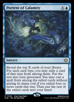 Portent of Calamity (Foil) (Bloomburrow Promos #66p)