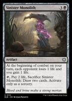 Sinister Monolith (Foil) (Bloomburrow #113)