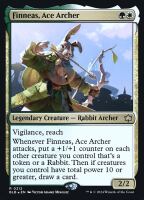 Finneas, Ace Archer (Foil) (Bloomburrow Promos #212s)