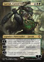 Garruk, Cursed Huntsman (Foil) (Bloomburrow Commander #99)
