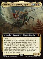 Arthur, Marigold Knight (Foil) (Bloomburrow Commander #41)