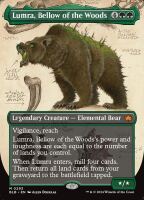 Lumra, Bellow of the Woods (Foil) (Bloomburrow #293)