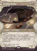 Jackdaw Savior (Foil) (Bloomburrow #296)