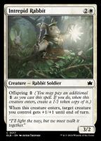 Intrepid Rabbit (Foil) (Bloomburrow #17)