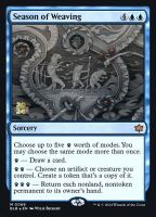 Season of Weaving (Foil) (Bloomburrow Promos #68s)