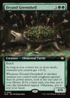 Fecund Greenshell (Foil) (Bloomburrow #362)