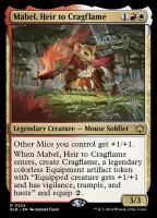 Mabel, Heir to Cragflame (Bloomburrow Promos #224p)