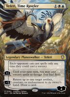 Teferi, Time Raveler (Foil) (Bloomburrow Commander #92)