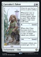 Caretakers Talent (Foil) (Bloomburrow Promos #6s)