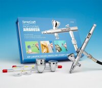 FALLER Dual-Action Airbrush-Pistole SP45K Set mit 3...