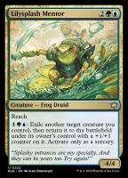 Lilysplash Mentor (Foil) (Bloomburrow #222)