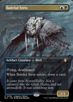 Baleful Strix (Bloomburrow Commander #86)