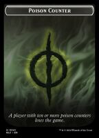 Poison Counter (Foil) (Bloomburrow Commander Tokens #41)