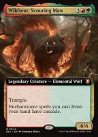 Wildsear, Scouring Maw (Foil) (Bloomburrow Commander #44)