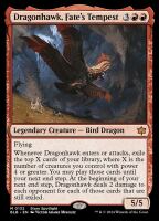 Dragonhawk, Fates Tempest (Foil) (Bloomburrow #132)