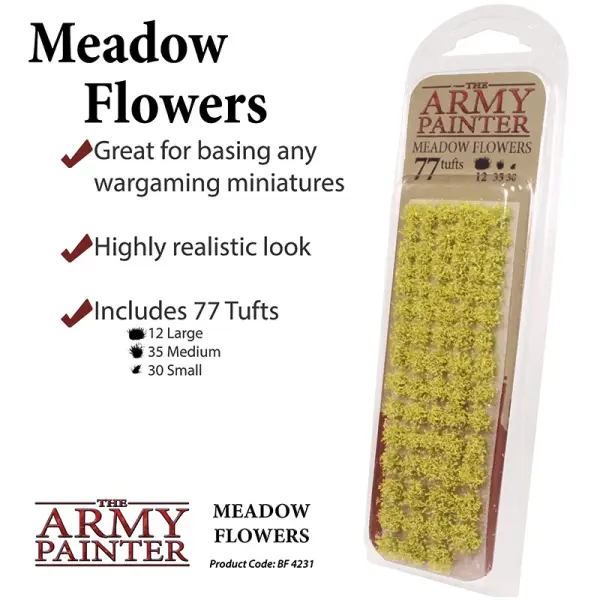 The Army Painter - Meadow Flowers Tufts für Basing BF4231