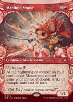 Manifold Mouse (Foil) (Bloomburrow #318)