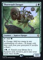 Thornvault Forager (Foil) (Bloomburrow Promos #197s)