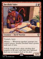 Devilish Valet (Bloomburrow Commander #195)