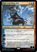 Ral, Crackling Wit (Foil) (Bloomburrow Promos #230p)