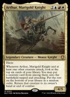 Arthur, Marigold Knight (Foil) (Bloomburrow Commander #5)