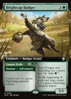 Brightcap Badger // Fungus Frolic (Bloomburrow Commander...