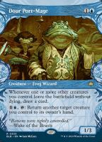 Dour Port-Mage (Foil) (Bloomburrow #303)