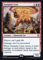 Sunspine Lynx (Foil) (Bloomburrow Promos #155s)