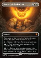 Season of the Burrow (Foil) (Bloomburrow #282)