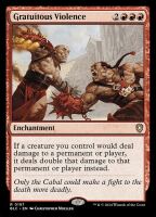 Gratuitous Violence (Bloomburrow Commander #197)